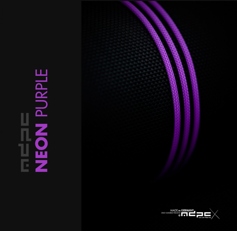 MDPC-X NEON-Purple Cable Sleeve XTC (SL-XTC-NP) - Achat / Vente Modding sur grosbill.com - 0