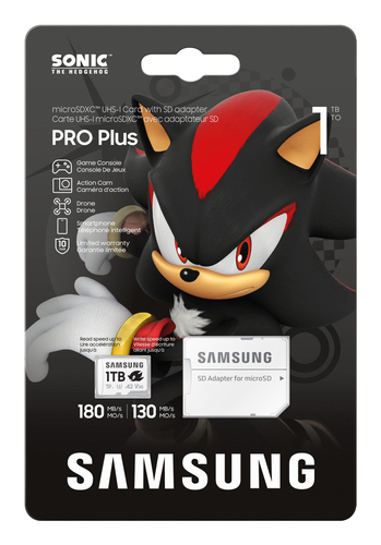 Samsung Sonic PRO Plus - Micro SDXC 1TB V30 - Carte mémoire - 4