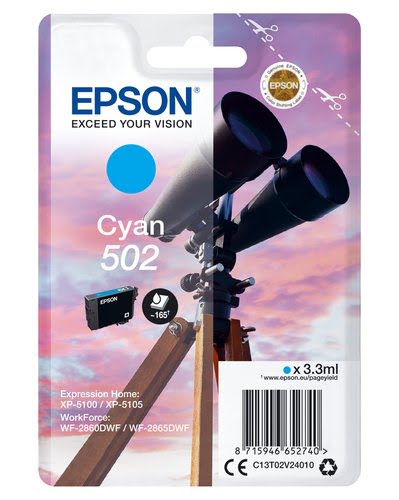 Epson - Cyan - C13T02V24010 - Achat / Vente Consommable imprimante sur grosbill.com - 0