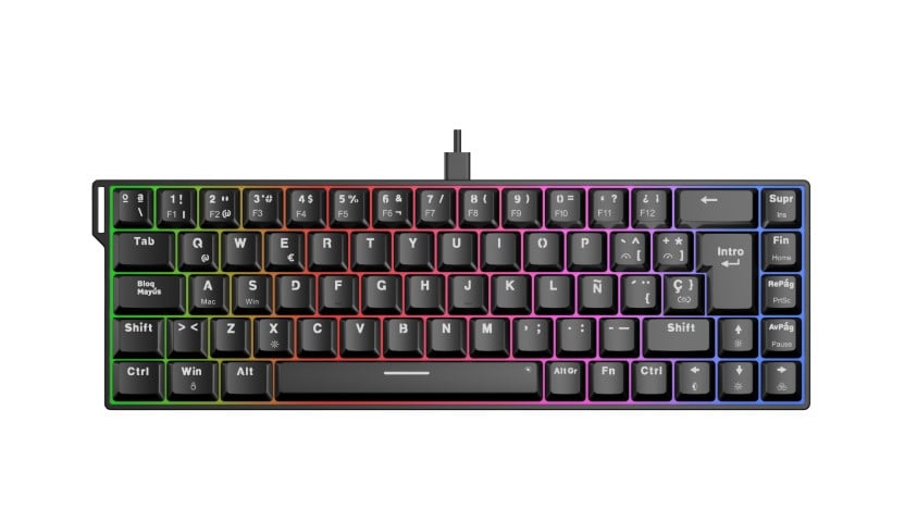 The G-LAB Keyz Titanium HE - Clavier PC The G-LAB - grosbill.com - 4