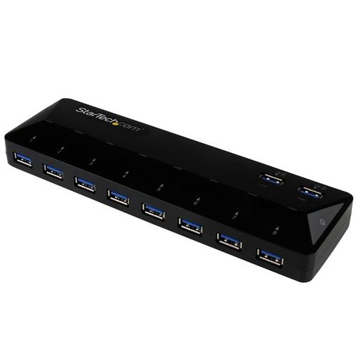 StarTech 10-Port USB 3.0 Hub w/Charge/Sync Ports