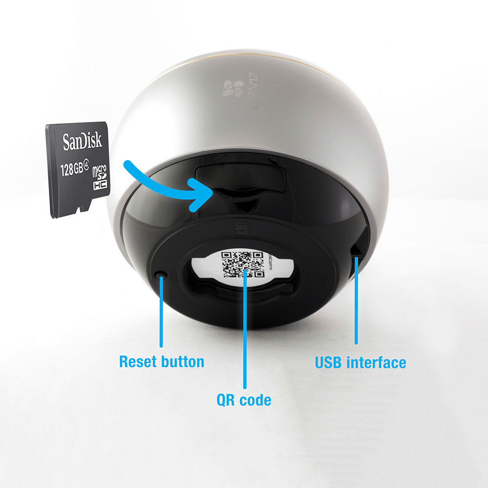 Ezviz Mini Pano - Fisheye 3MP WiFi Dual Band - Webcam - 1