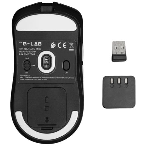 The G-LAB Keyz Elite 450 RGB écran LCD + Kult Elite M100# - Pack Clavier/Souris - 11