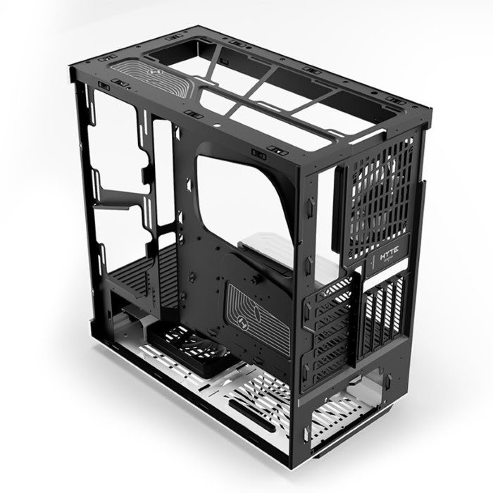 Hyte Y-40 Blanc Blanc - Boîtier PC Hyte - grosbill.com - 1