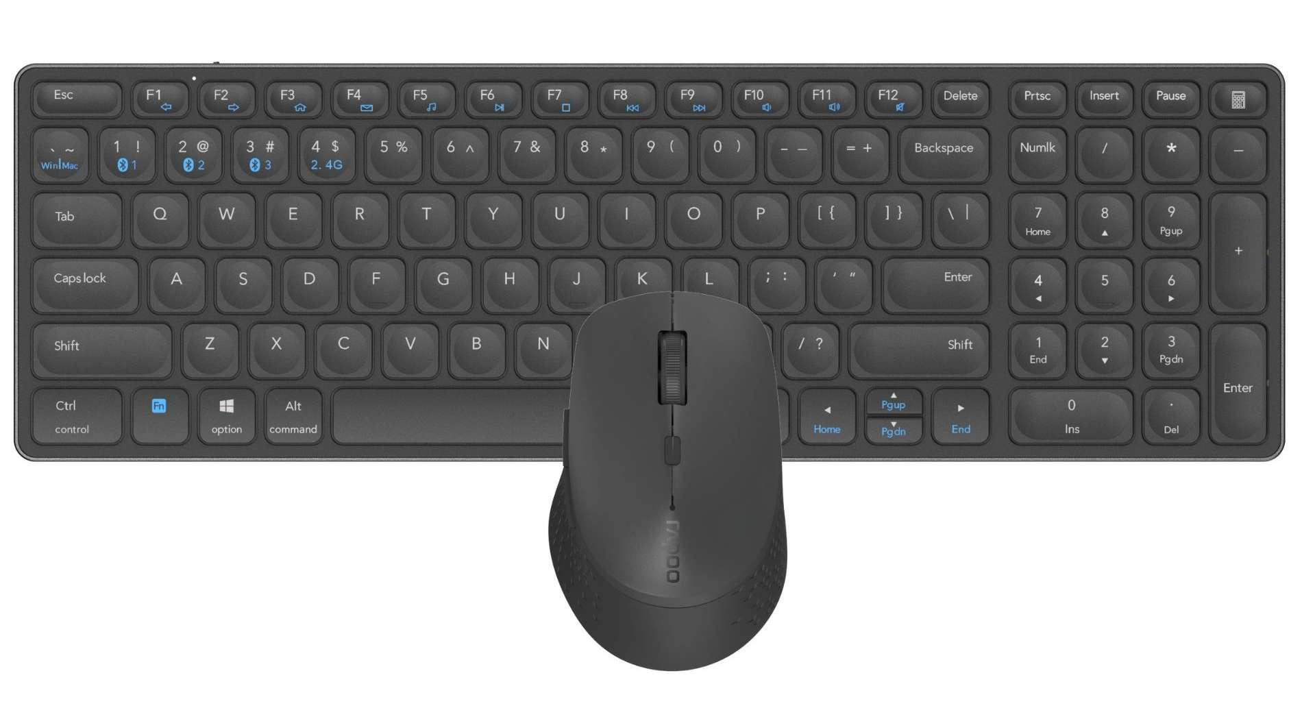 Pack Clavier/Souris Rapoo Grosbill