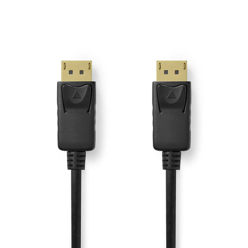 image produit Nedis Câble DisplayPort 1.4 8K male/male - Noir - 2m - Plaqué or Grosbill