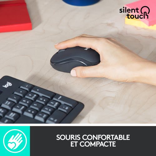 MK295 Silent Wireless Combo Graphite - Achat / Vente sur grosbill.com - 8