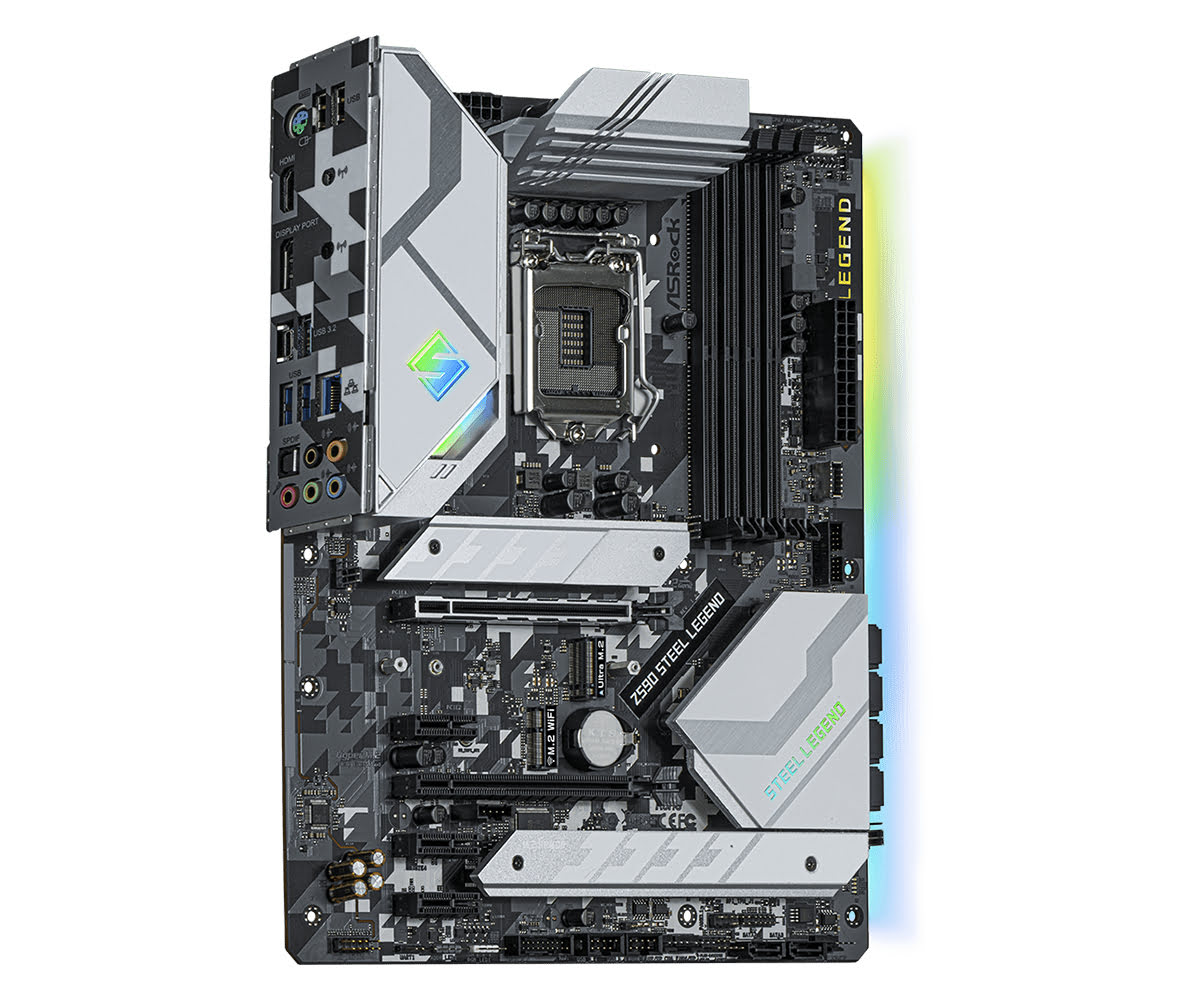 ASRock Z590 Steel Legend ATX  - Carte mère ASRock - grosbill.com - 3