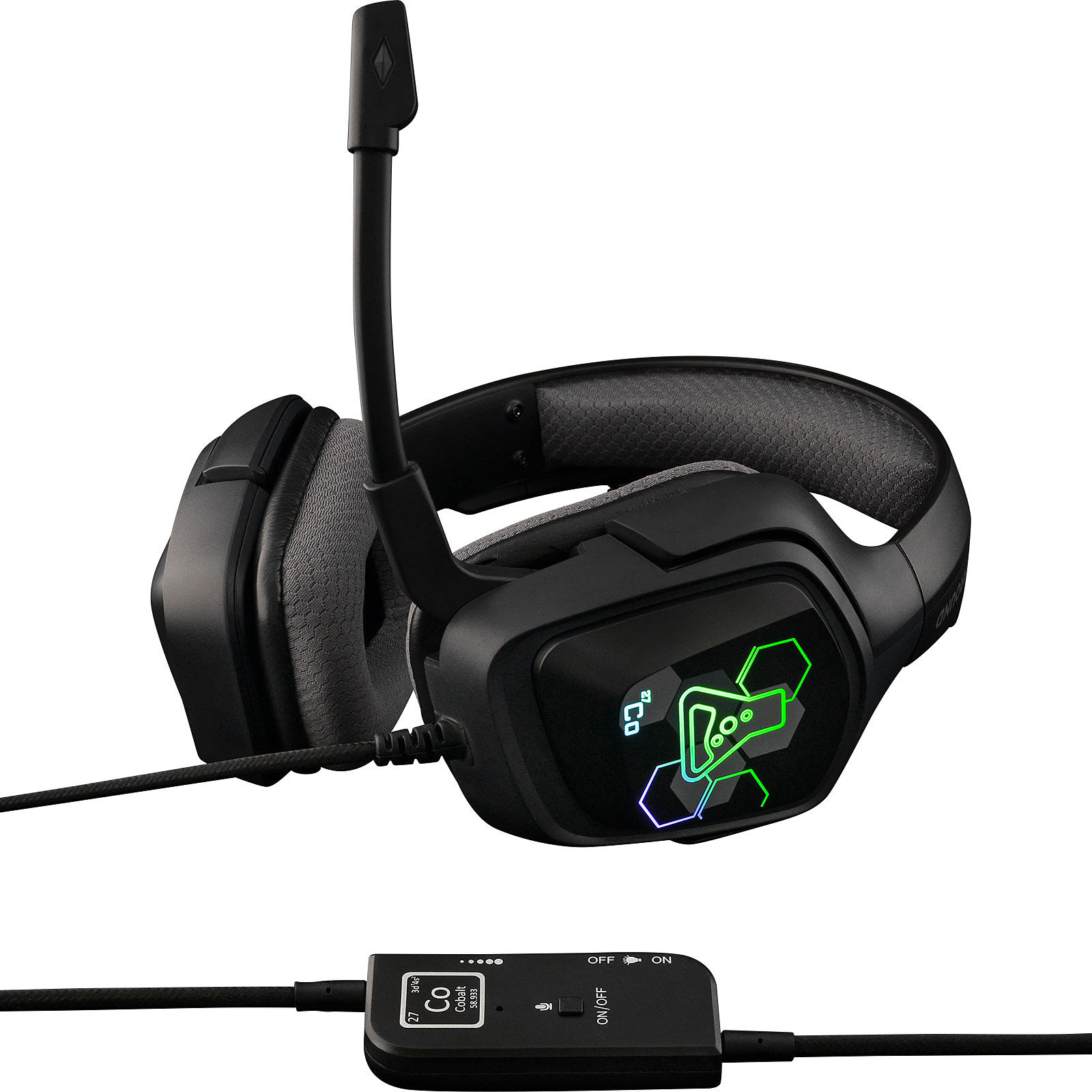 The G-LAB KORP COBALT 7.1 RGB 7.1 Surround RGB - Micro-casque - 2