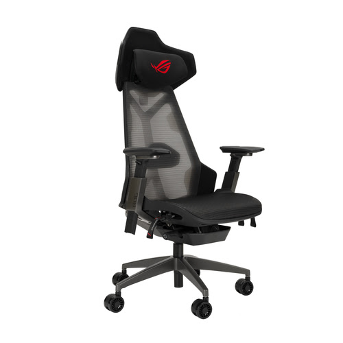 Asus ROG Destrier Ergo Noir/Rouge - Siège PC Gamer - grosbill.com - 0