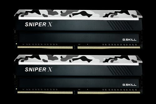 image produit G.Skill Sniper X 16Go DDR4 3000MHz  Grosbill