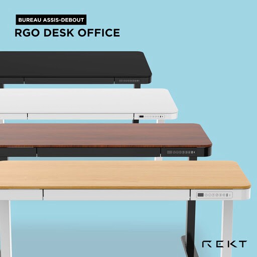 REKT RGo Desk Office 120 (RGODKOFBK) - Achat / Vente Bureau sur grosbill.com - 16