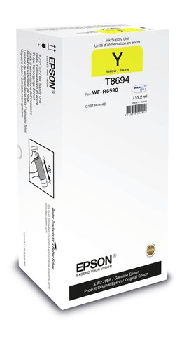 Epson - Jaune - C13T869440 - Achat / Vente Consommable imprimante sur grosbill.com - 0