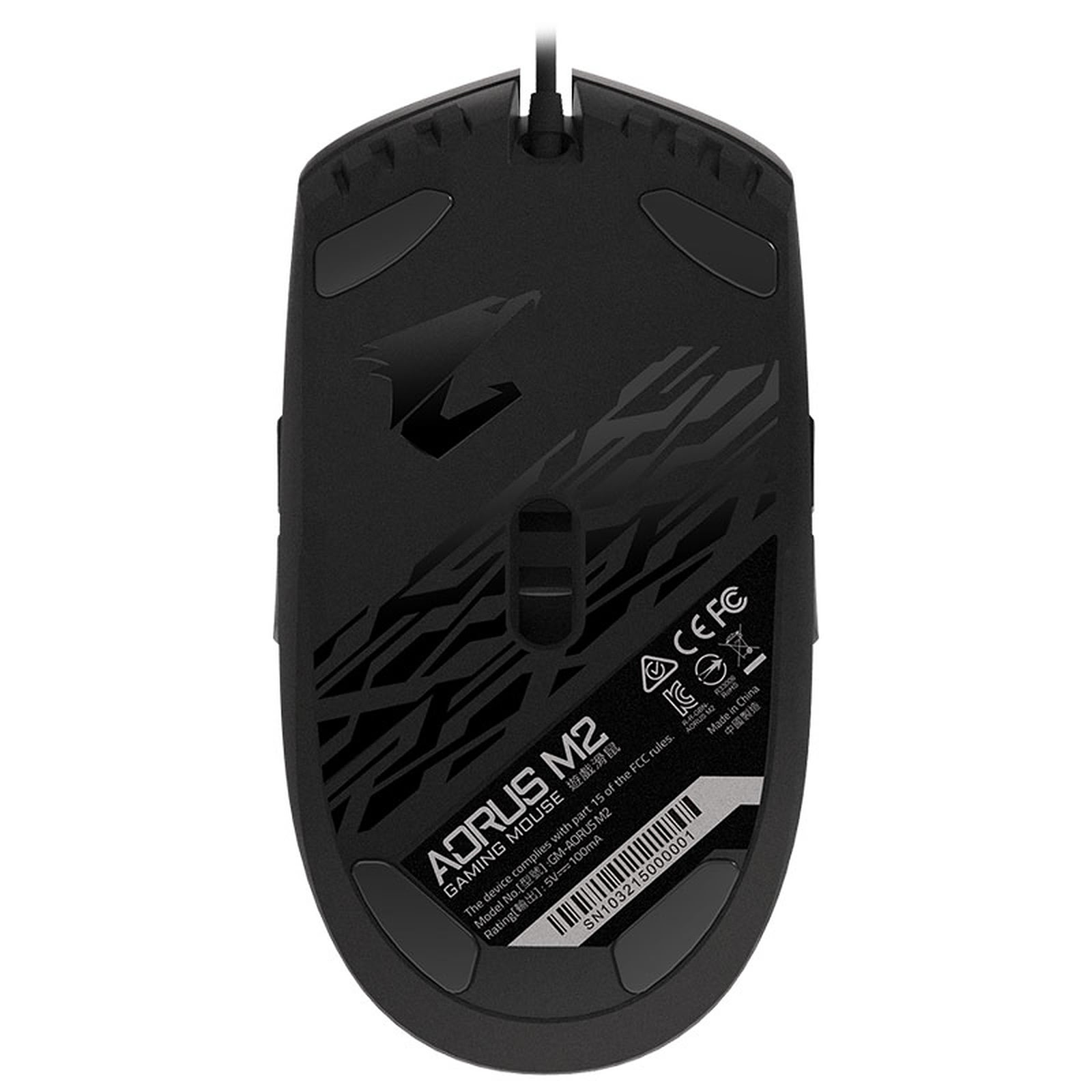 Gigabyte AORUS M2 - Souris PC Gigabyte - grosbill.com - 1