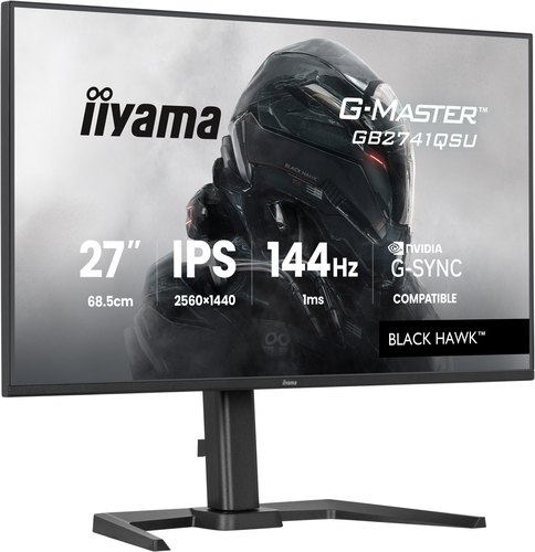 Iiyama 27 pouces  GB2741QSU-B1 - Ecran PC Iiyama - grosbill.com - 3