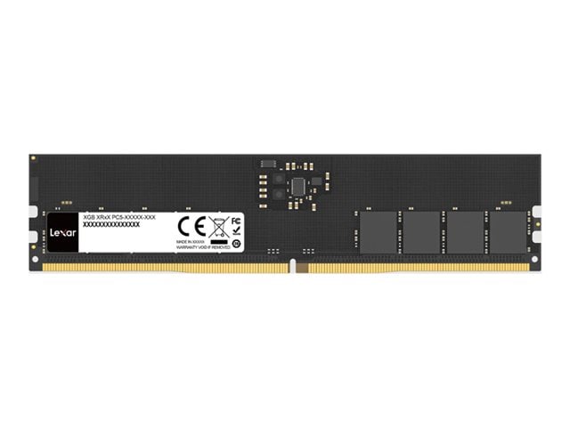 Lexar SO-DIMM 16Go DDR5 5600 Mhz CL46 BLK - Mémoire PC portable - 0