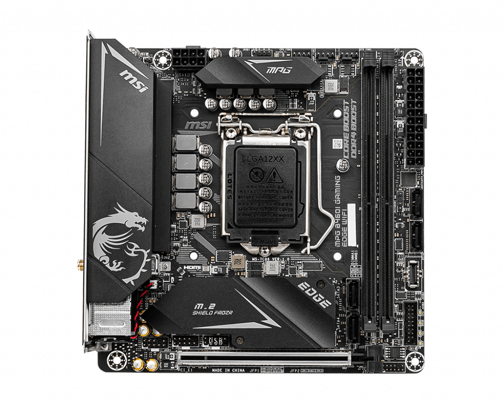 MSI MPG B460I GAMING EDGE WIFI Mini-ITX  - Carte mère MSI - 4