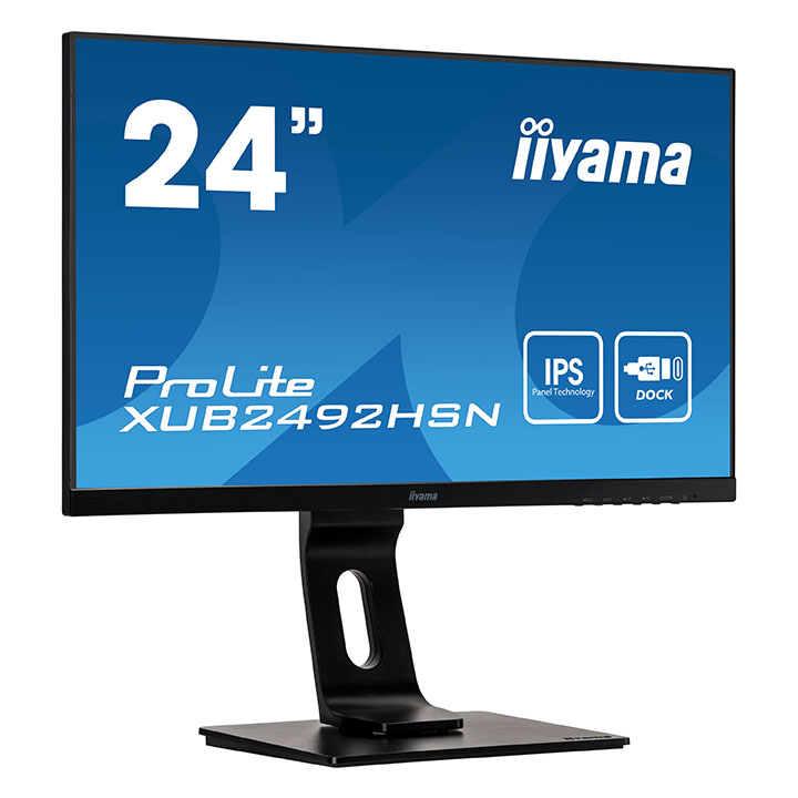 Iiyama 24"  XUB2492HSN-B1 -- - Ecran PC Iiyama - grosbill.com - 3