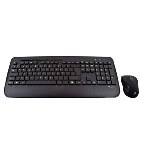 Clavier QWERTY espagnol complet avec repose-mains CKW300ES – Noir - Achat / Vente sur grosbill.com - 2