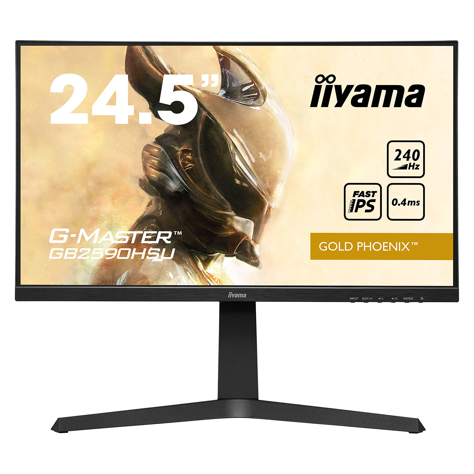 Iiyama 24"  GB2590HSU-B1 - Ecran PC Iiyama - grosbill.com - 0