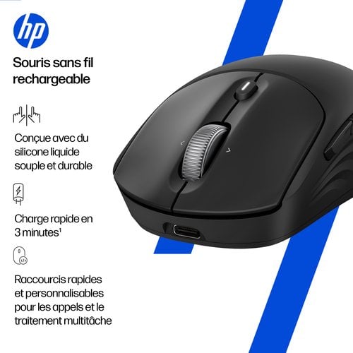 HP 705 RECHARGEABLE WIRELESS - Achat / Vente sur grosbill.com - 4