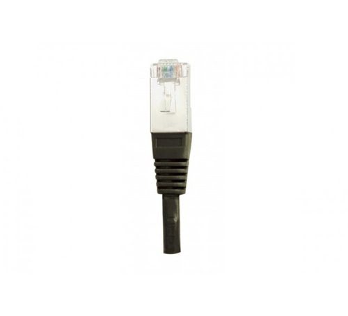 Cable RJ45 male/male - CAT6 S/FTP - Noir - 2m - 3