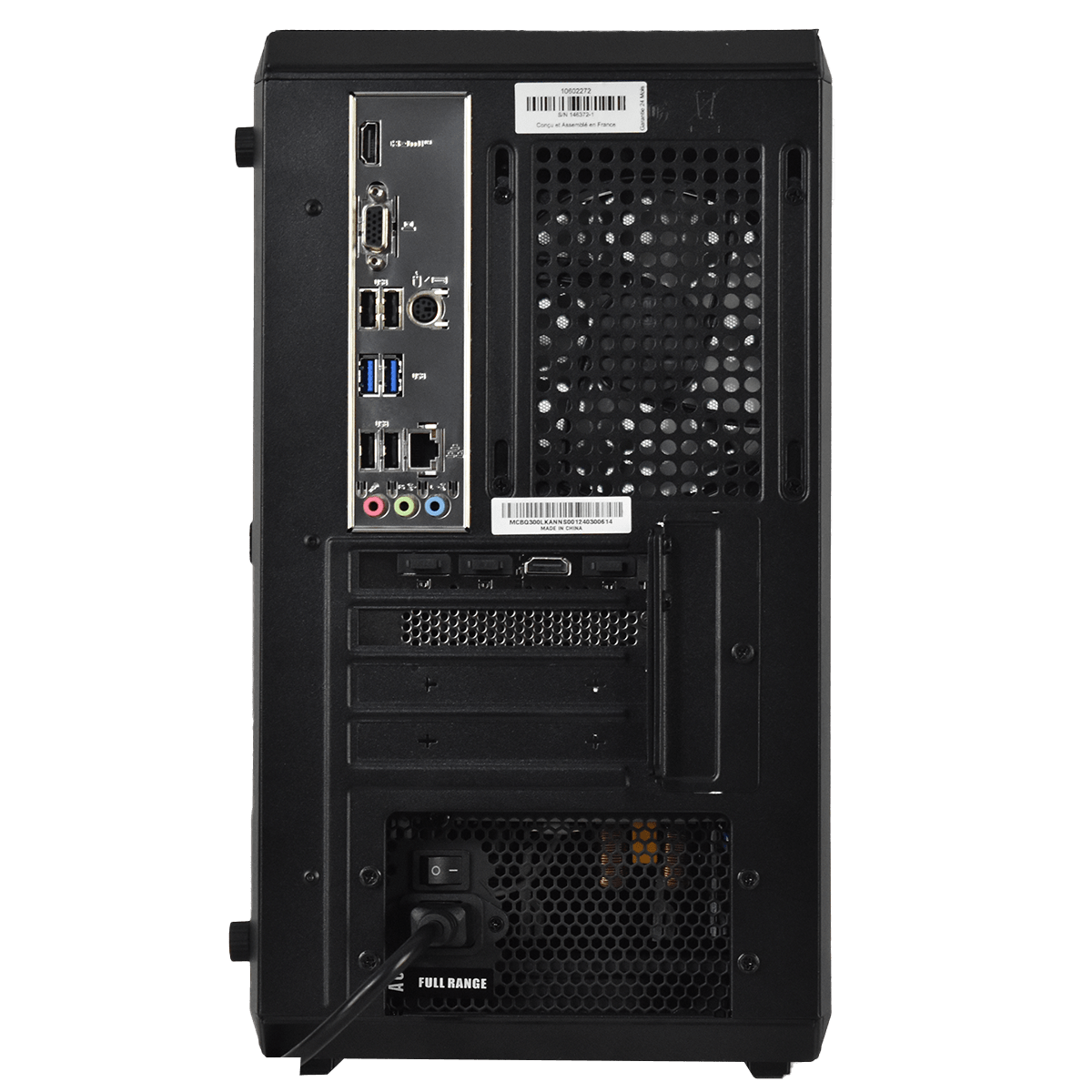 Grosbill POWERBOX - i5 12400F/16Go/500Go/4060 (07/24) (PCG-10602272) - Achat / Vente PC Fixe sur grosbill.com - 5