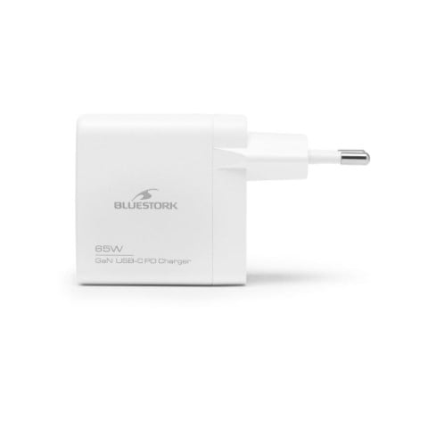 Bluestork 65W USB C - Blanc/Détachable  (PW-NB-65-C-GAN-W) - Achat / Vente Accessoire alimentation sur grosbill.com - 3