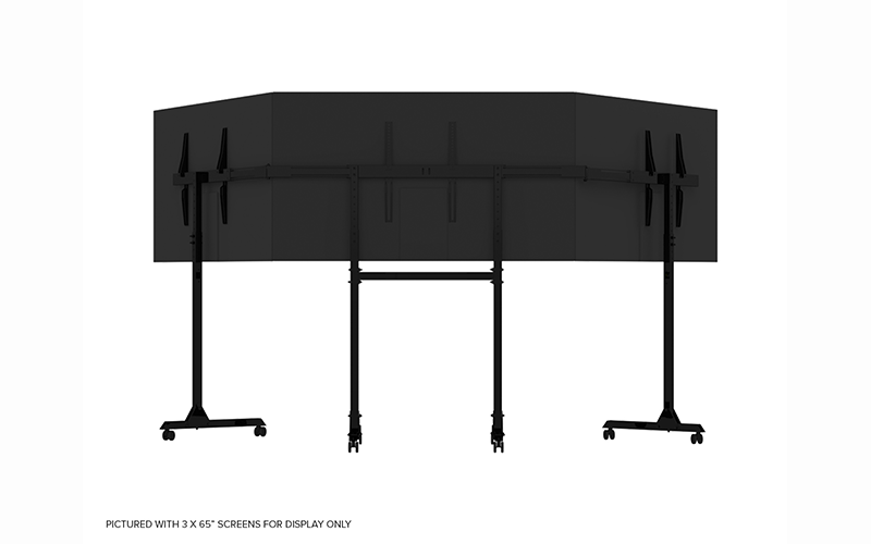 Next Level Racing Free Standing Triple Monitor Stand (NLR-A010) - Achat / Vente Accessoires Simracing sur grosbill.com - 2