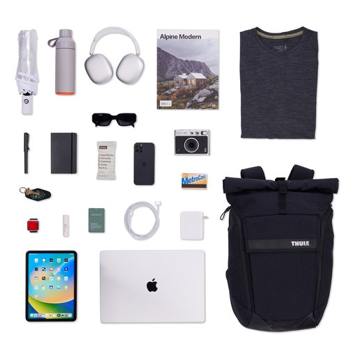 Thule Paramount Backpack 24L - Black - Achat / Vente sur grosbill.com - 4