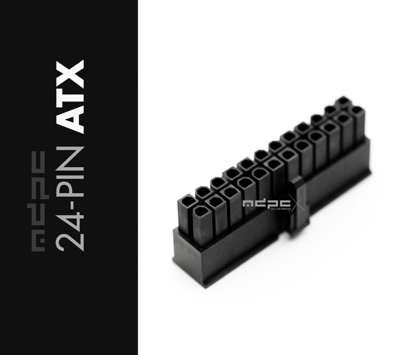 MDPC-X 24-pin Connector ATX (CO-24-ATX) - Achat / Vente Modding sur grosbill.com - 0