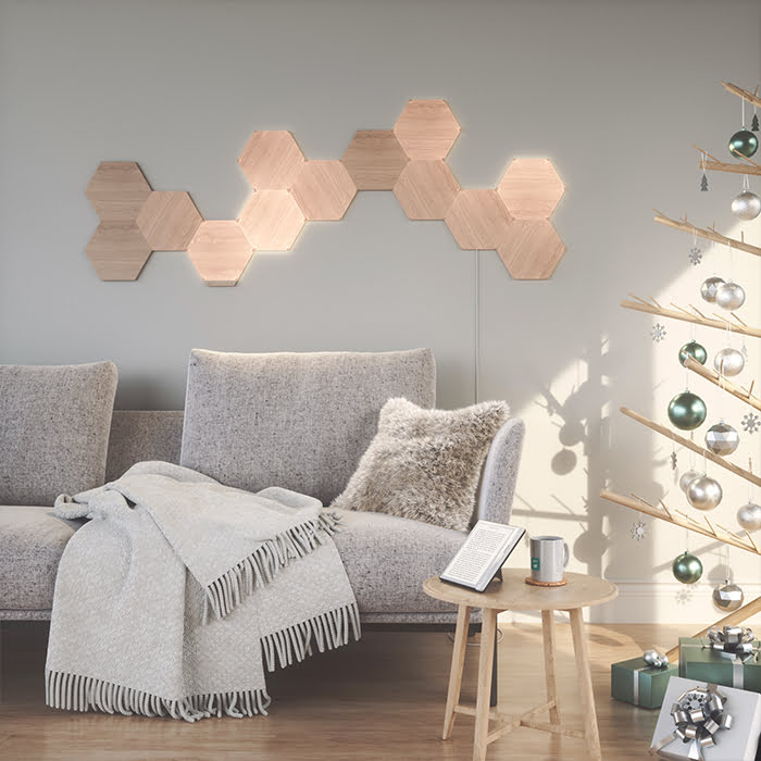 Nanoleaf Elements Hexagons Starter Kit - 13 pièces  (NL52-K-3002HB-13PK) - Achat / Vente Objet connecté / Domotique sur grosbill.com - 4