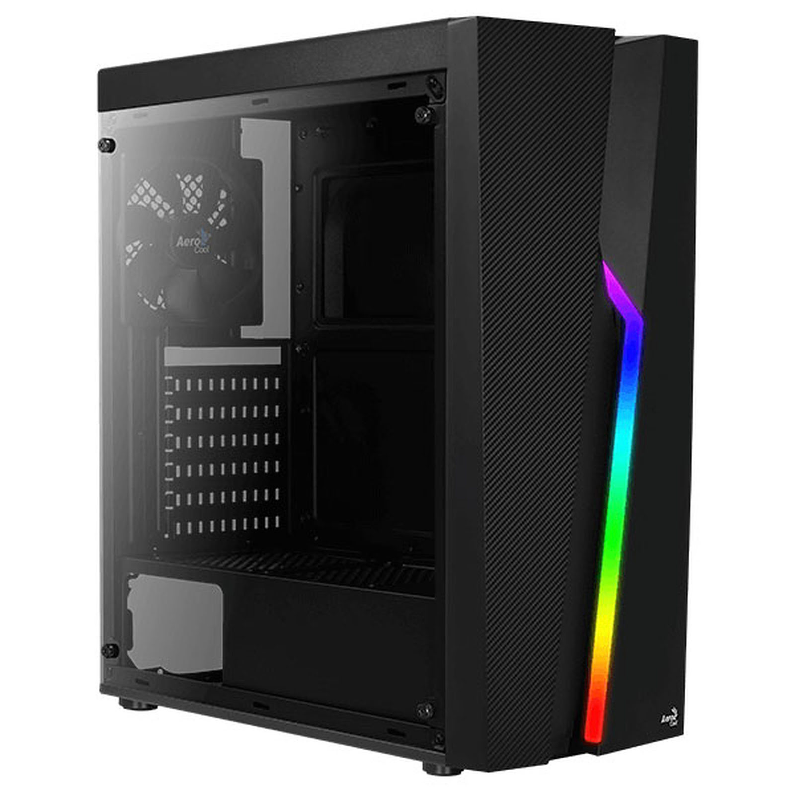 Aerocool Bolt RGB Noir - Boîtier PC Aerocool - grosbill.com - 0