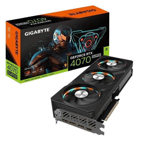 Gigabyte GeForce RTX 4070 SUPER GAMING OC 12G-Seconde Vie-Bon Etat - Carte graphique - 0