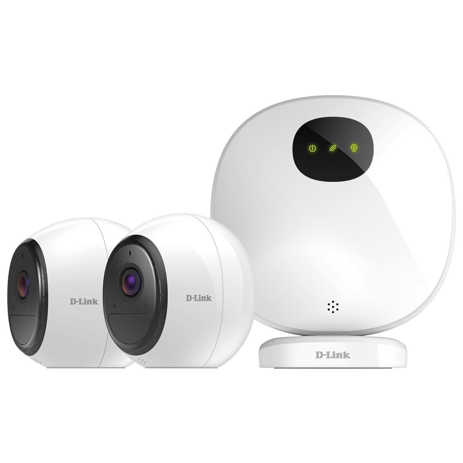 D-Link DCS-2802KT-EU Kit Passerelle+2 Cam. WiFi autonomes - 0