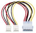 Doubleur Alimentation molex 3'1/2  - Connectique PC - grosbill.com - 0