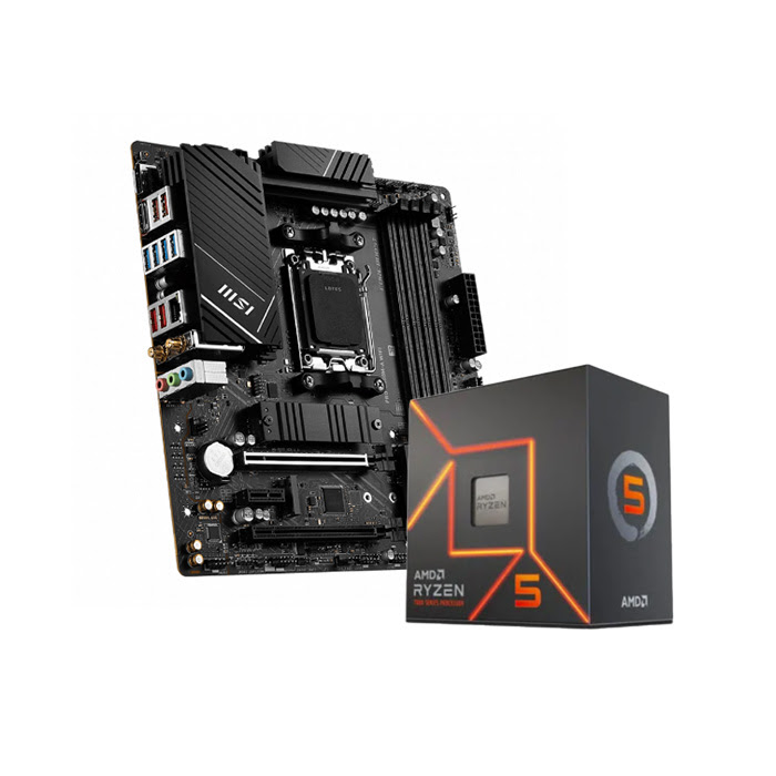B650M-A WIFI + R5 7600 - grosbill.com - 0