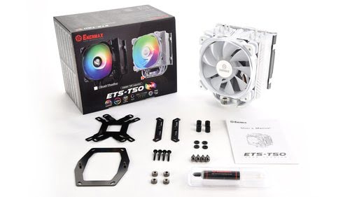 Enermax ETS-T50 AXE ARGB Blanc - Ventilateur CPU Enermax - 5