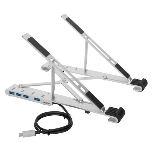 Targus Targus Portable Stand+USB-A Hub Silver