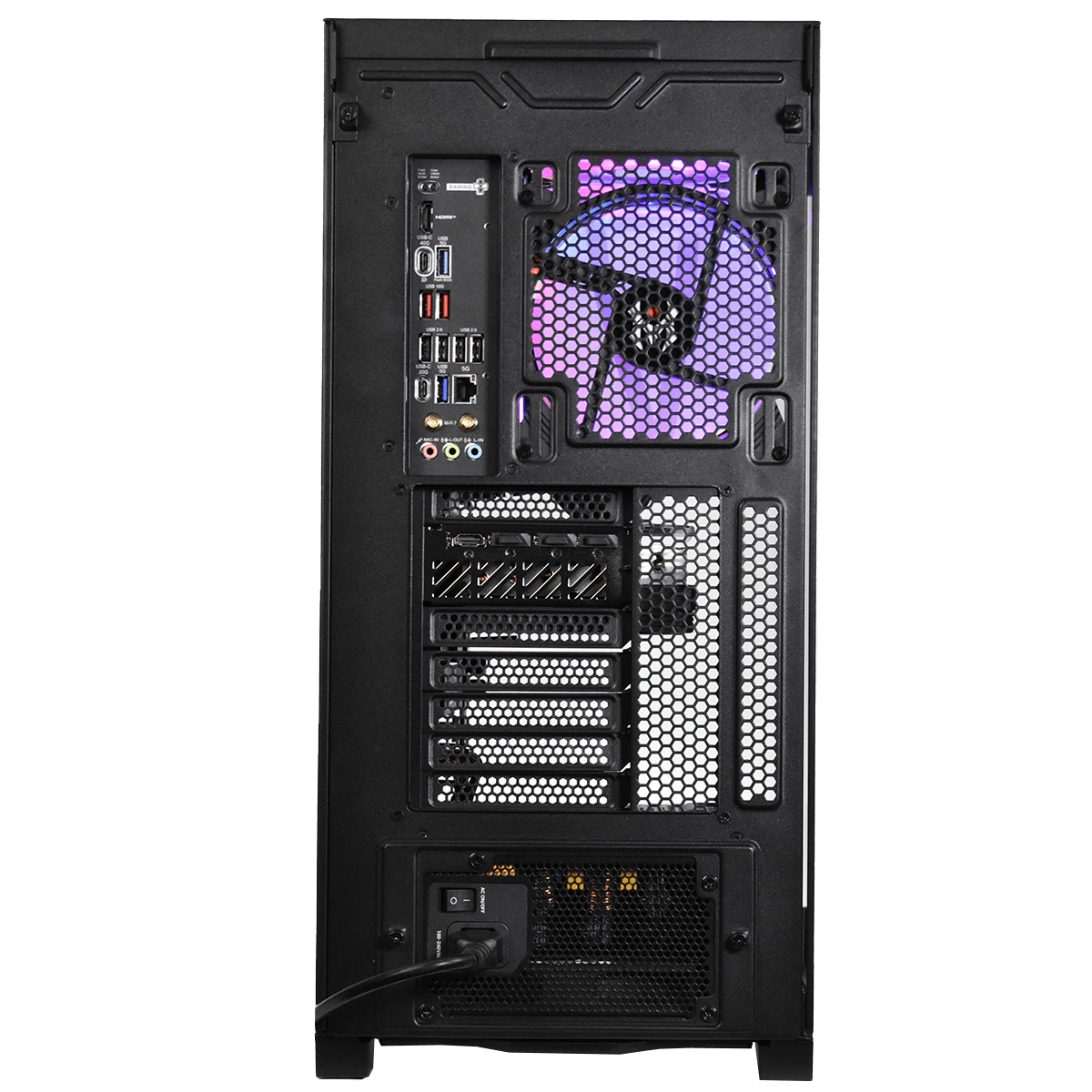 Grosbill RED Glass - R7-9800X3D/4070TiS/32Go/2To (0125) (PCG-10602397) - Achat / Vente PC Fixe sur grosbill.com - 5