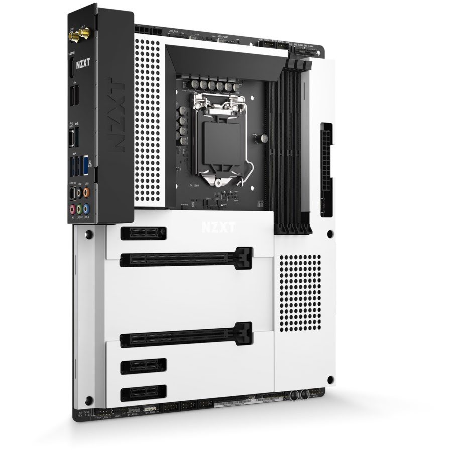 NZXT N7 Z490 Matte Blanc ATX  - Carte mère NZXT - grosbill.com - 3