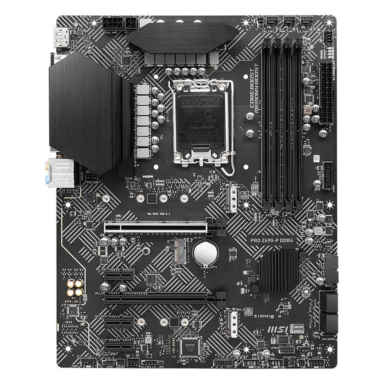 MSI PRO Z690-P DDR4 ATX  - Carte mère MSI - grosbill.com - 2