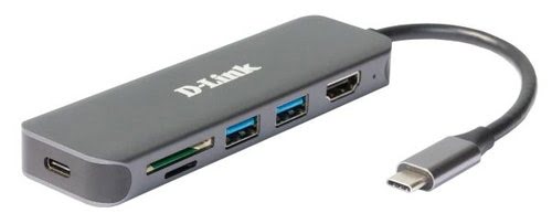 D-Link 6-IN-1 USB-C HUB DOCKING