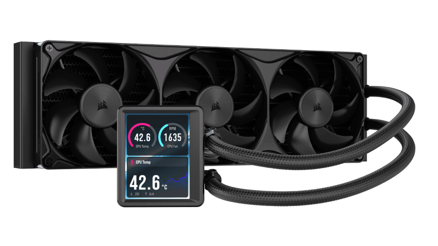 Corsair NAUTILUS II 360 RS LCD - 360mm - Noir - Watercooling - 0