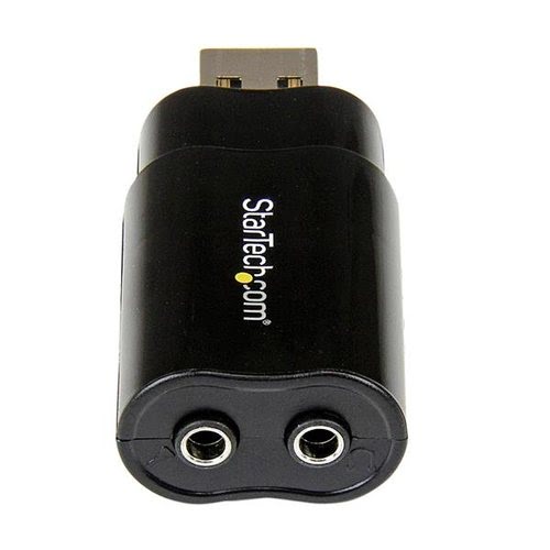USB Audio Adapter External Sound Card - Achat / Vente sur grosbill.com - 2