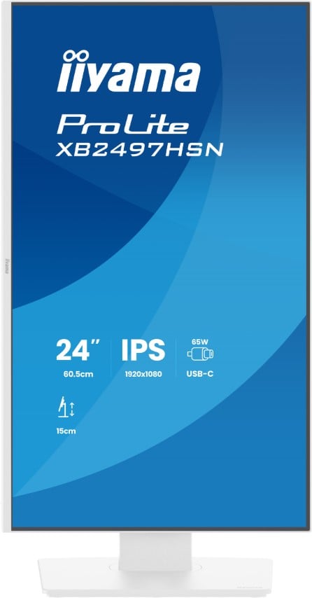 Iiyama 24 pouces  XB2497HSN-W1 - Ecran PC Iiyama - grosbill.com - 1