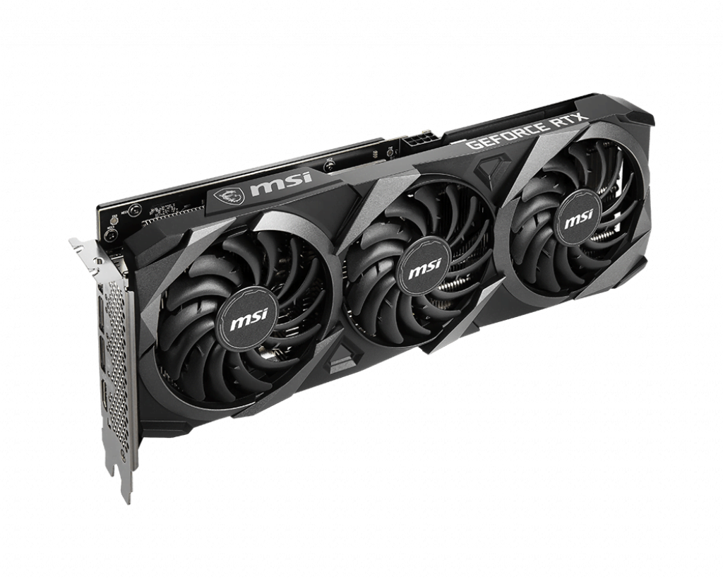 MSI RTX 3060 VENTUS 3X 12G OC LHR  - Carte graphique MSI - 2