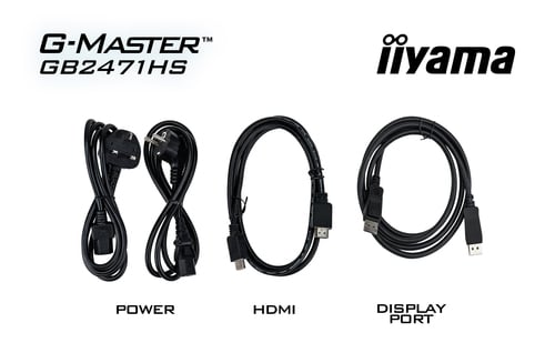 Iiyama 24 pouces  GB2471HS-B1 - Ecran PC Iiyama - grosbill.com - 10