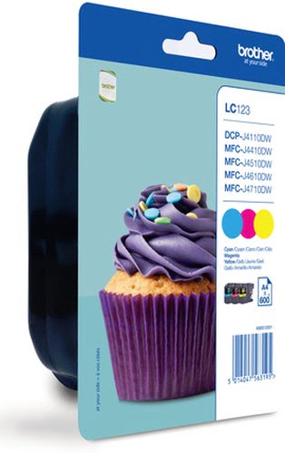 Brother Ink Cart/CMJ 600sh f MFC-J4510DW BL - Achat / Vente Consommable imprimante sur grosbill.com - 0