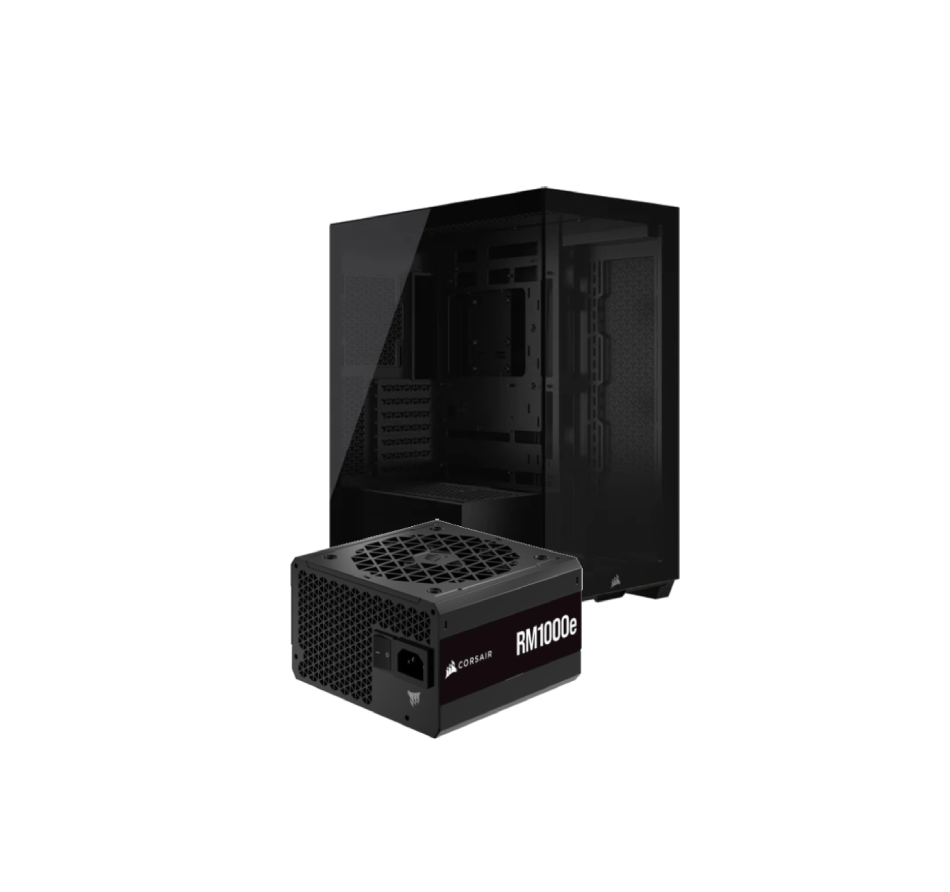 Kit Upgrade PC Corsair 3500X Noir - MT/Sans Alim/E-ATX + ATX 1000W - RM1000e 80+ Gold Mod. Noir Grosbill